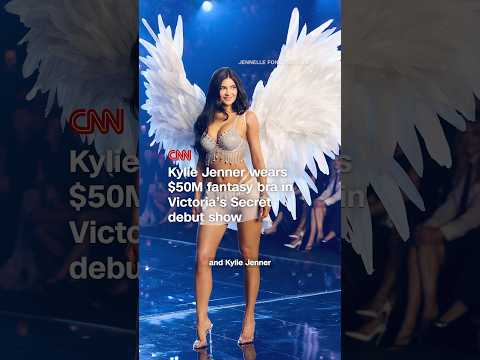 Kylie Jenner wears $50M fantasy bra in Victoria’s Secret debut show