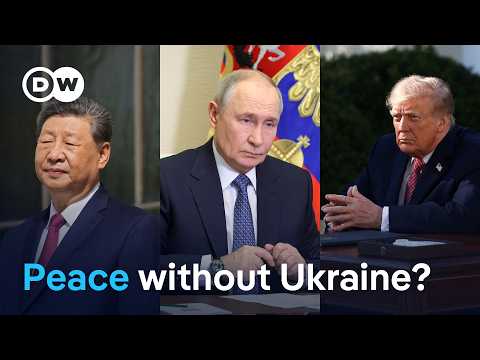 Putin pushes for Trump-Xi summit on Ukraine war | DW News