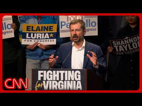 Pete Buttigieg held a rally in Henrico VA to boost Democrats
