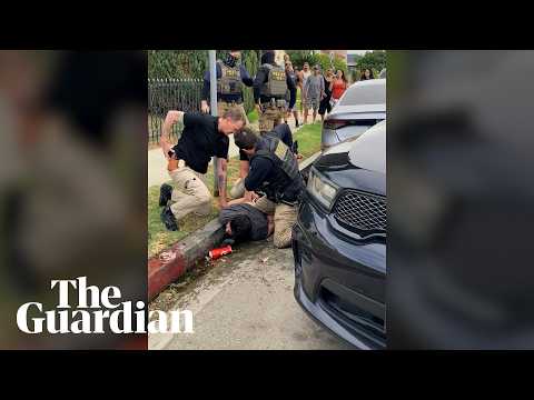 US citizen injured by ICE agents in California