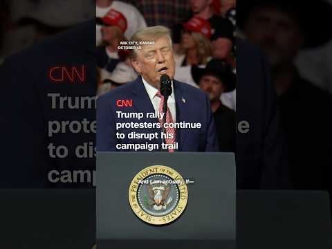 Trump rally protesters continue to disrupt his campaign trail