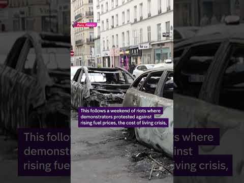 France riots: overnight curfews enforced in multiple cities