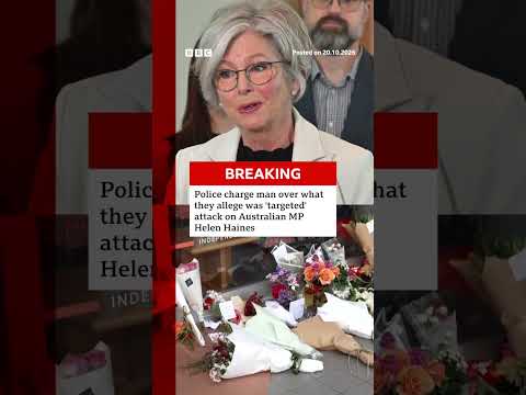 Police say man charged over alleged attack on Australian MP Helen Haines. #BBCNews