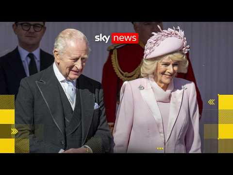 King and Queen welcome Sultan to Oman at Windsor Castle