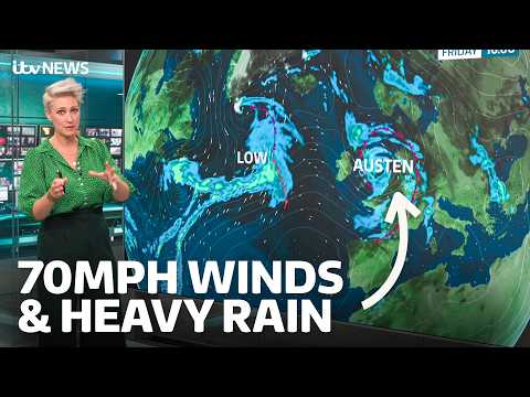 Storm Austen: When will it hit Britain and how long will it last?