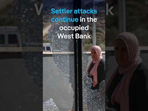 Settler attacks continue in the occupied West Bank | DW News