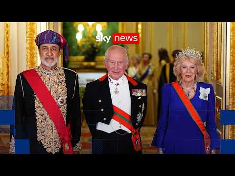 King Charles hosts royal state banquet for Sultan of Oman