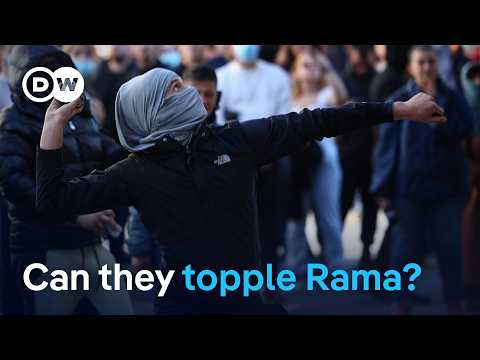 Violent Albania protests deepen political crisis for PM Edi Rama | DW News