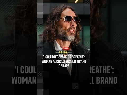 ‘I felt like I couldn’t speak or breathe’, says woman who accuses Russell Brand of rape