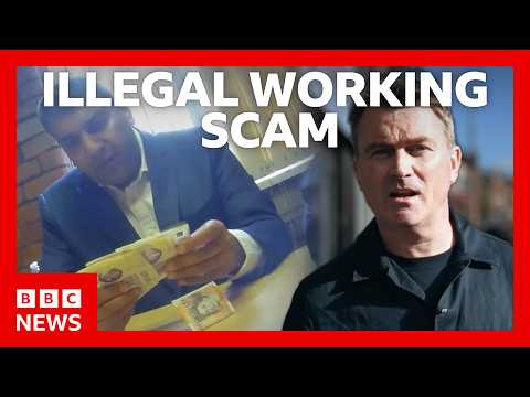 Undercover: Solicitor offers to help ‘mini-mart owner’ dodge fine for illegal worker | BBC News