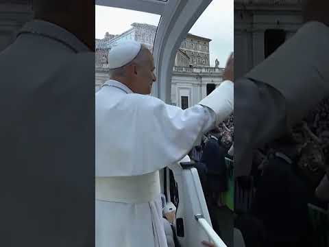 Pope Leo XIV’s first audience since surgery #pope #leo #vatican