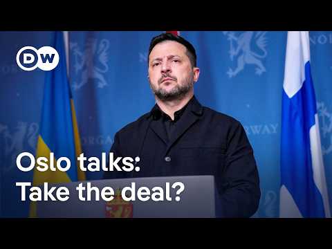 Cautious optimism for peace in Ukraine after Oslo talks | DW News