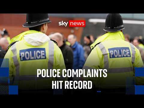 Police complaints hit record high as more than 100,000 cases logged in 2025