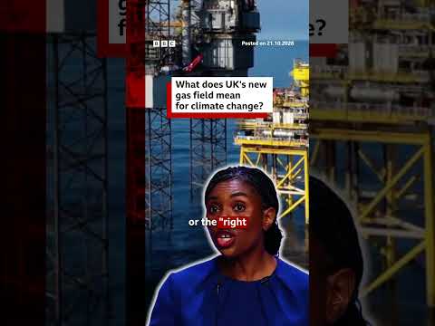What does UK’s new gas field mean for climate change? #BBCNews