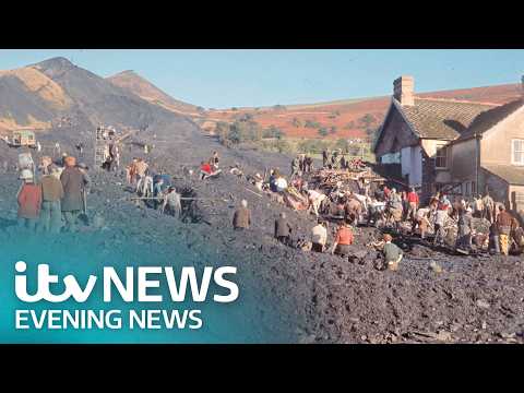 King leads tributes marking 60 years since the Aberfan disaster – Watch ITV Evening News LIVE