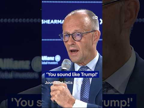 Journalist says Merz sounds like Trump | DW News
