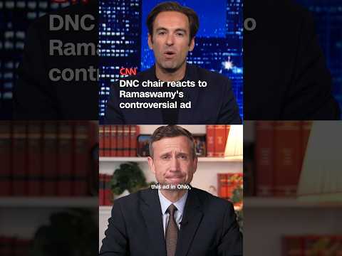 DNC Chair reacts to Ramaswamy’s controversial ad