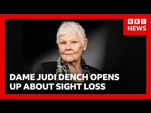 Dame Judi Dench on losing her sight, lunch at MI6 and remembering her husband | BBC News