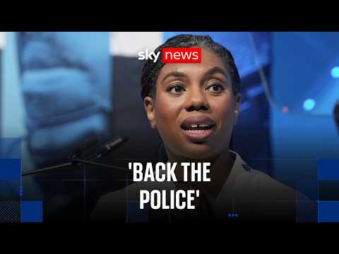 Badenoch ‘not scared’ to back the police