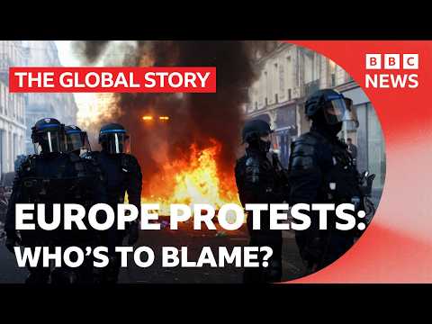 Protests in recent days have turned violent – is Europe in crisis? | The Global Story