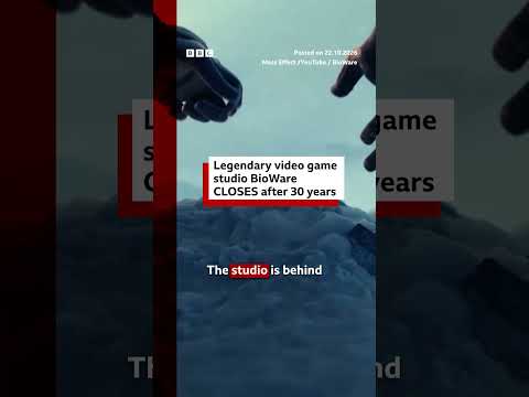 Legendary video game studio BioWare closed after 30 years. #BioWare #BBCNews