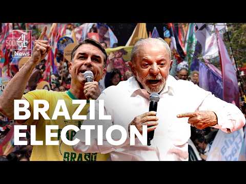 Brazil votes in a bitter election dominated by crime and corruption