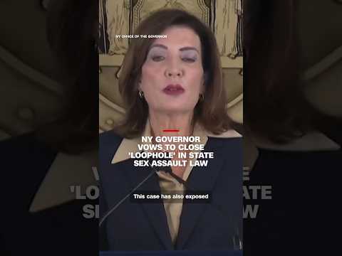 NY governor vows to close ‘loophole’ in state sex assault law