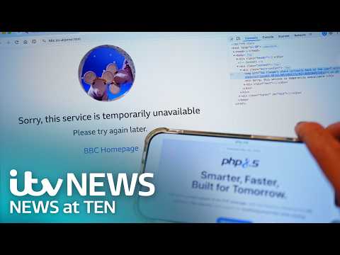 AI finds ‘unprecedented’ cyber security threat in thousands of websites – Watch ITV News at Ten LIVE