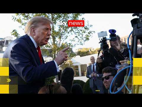 Trump leaves White House for Iowa rally
