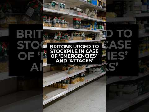‘This is so out of the blue!’ | UK households urged to prepare for emergencies and ‘attacks’