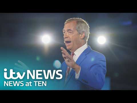 Man charged with planning acts of terror against Nigel Farage – Watch Friday’s ITV News at Ten