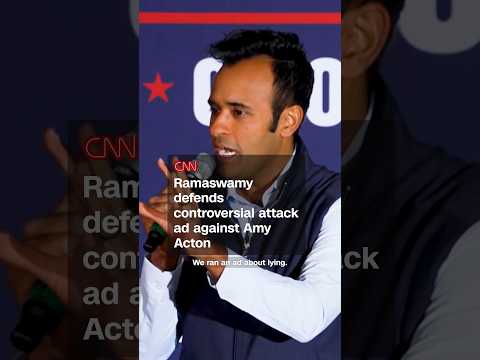 Ramaswamy defends ad featuring opponent’s estranged mother
