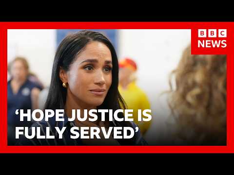 Meghan says allegations against father ‘disturbing’ and hopes justice ‘fully served’ | BBC News