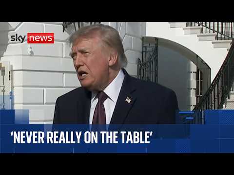 Trump rules out diesel export ban ahead of Alabama visit