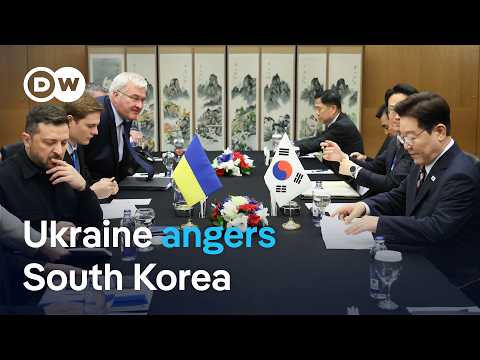Why Seoul wants an apology from Zelenskyy | DW News