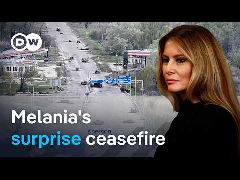 How Melania Trump helped secure a ceasefire in occupied Ukraine | DW News