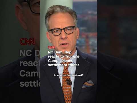 NC Dem. Rep. reacts to Trump’s Camp Lejeune settlement threat