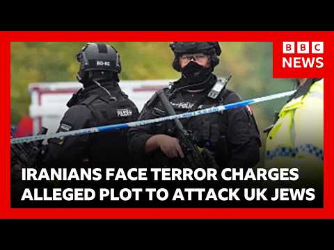 Iranian men charged with terror plot to target UK Jewish community | BBC News