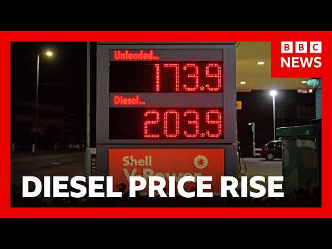 Why has UK diesel price hit an all time high? | BBC News