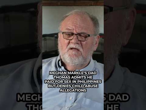 Meghan Markle’s dad admits he PAID FOR SEX but denies child abuse allegations
