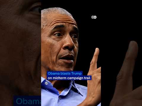 Obama blasts Trump on campaign trail | DW News