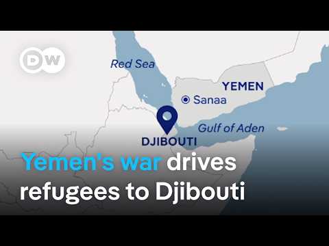 Thousands cross the Gulf of Aden to escape Yemen’s war | DW News