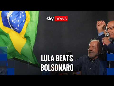 Lula re-elected president in Brazil but his opponent Flavio Bolsonaro refuses to accept result