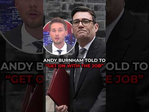 Andy Burnham told to “put down the pork scratchings” and “GET ON WITH THE JOB”