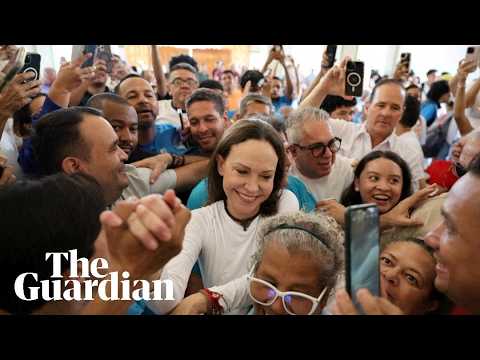 Venezuela’s exiled opposition leader María Corina Machado returns home