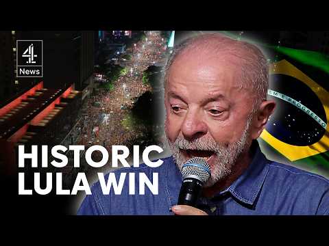 Lula beats Bolsonaro in historic Brazil presidential win