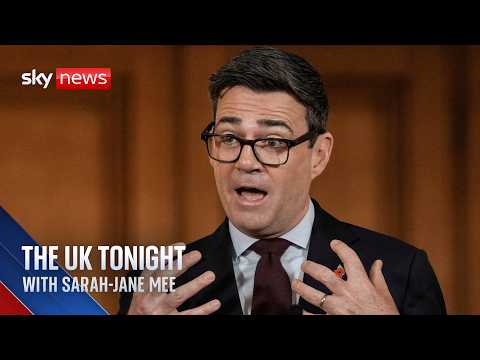 Burnham doubles down on pledge to tackle homelessness | The UK Tonight with Sarah-Jane Mee