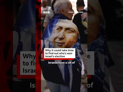 Why it could take time to find out who’s won Israel’s election. #Israel #israelelection #bbcnews
