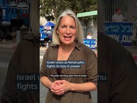 Israel votes as Netanyahu fights to stay in power #israel #election