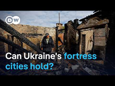 Life under drones in Ukraine’s last Donetsk strongholds | DW News